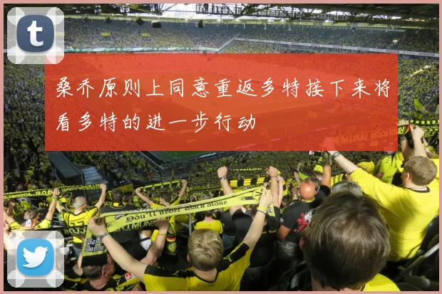 桑乔原则上同意重返多特接下来将看多特的进一步行动